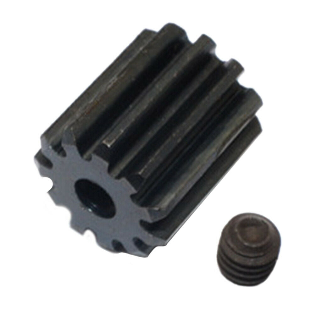 Metal Black AX30722 Steel Motor Pinion Gear For Axial EXO 1:10 4WD  Buggy