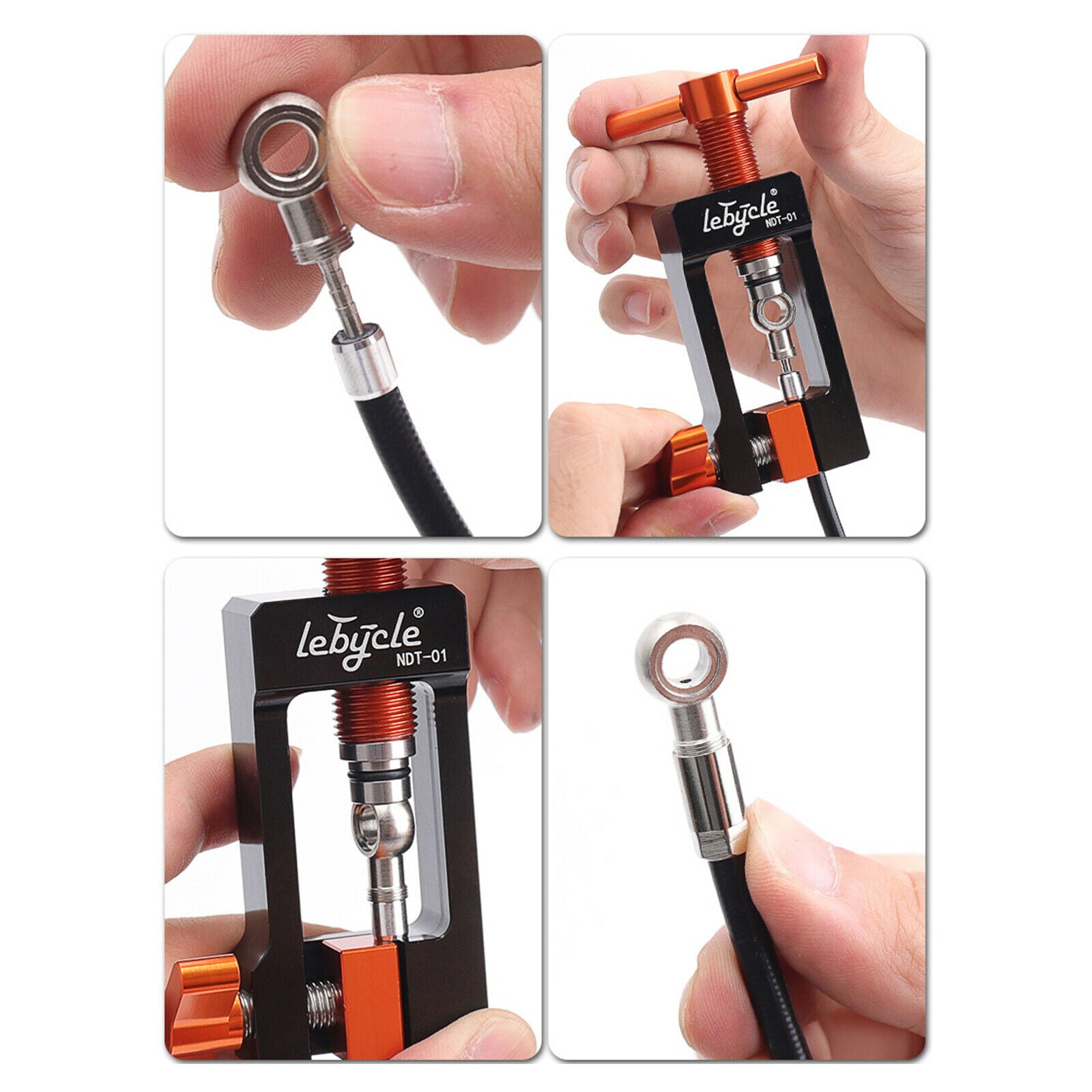 Needle Driver Brake Hose Insert Hydraulic Hose Insert Installation Press in