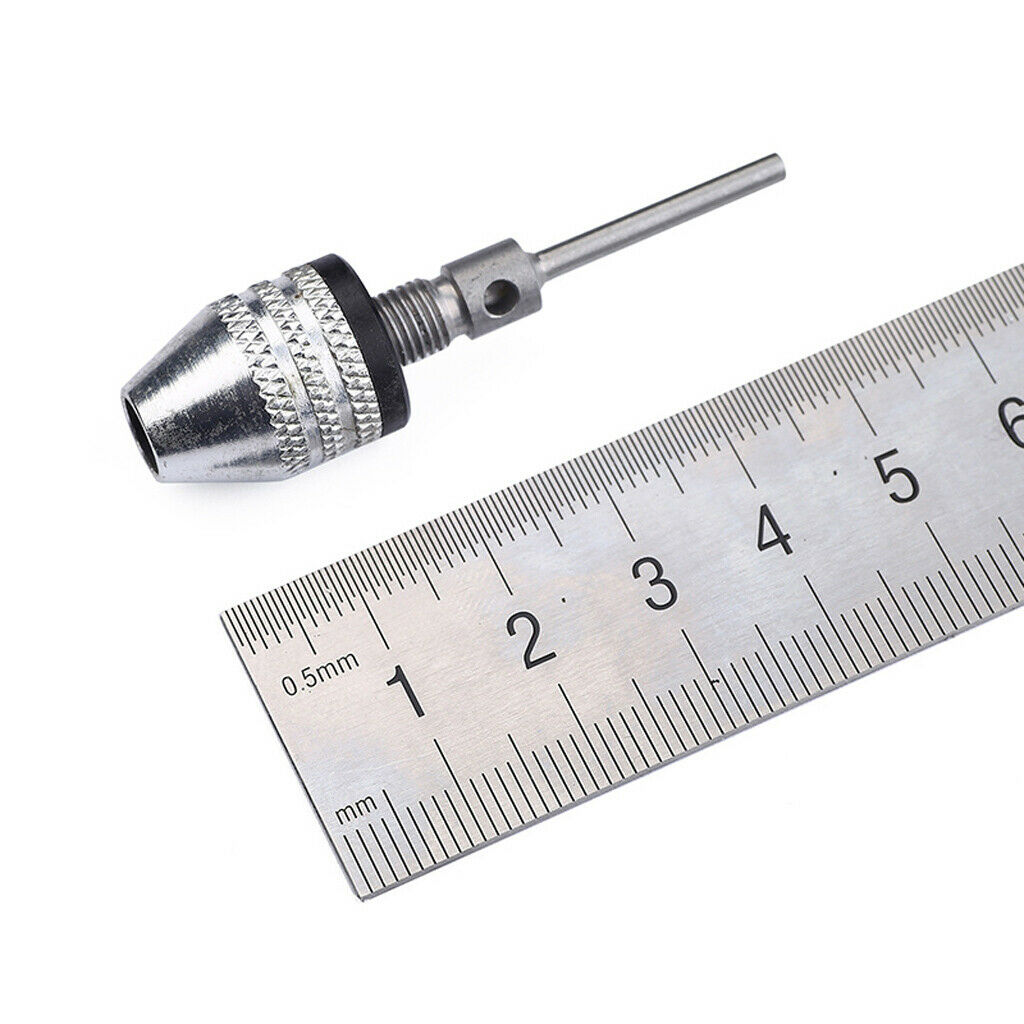 0.3-4mm Keyless Chuck Drill Adapter Screwdriver for Rotary Power Tool