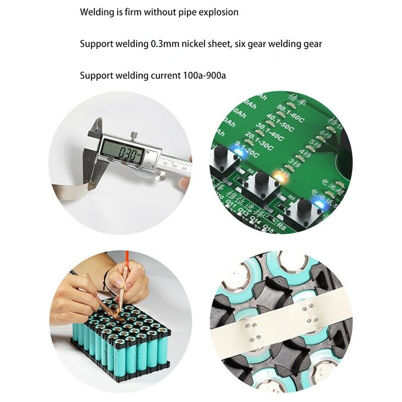12V Spot Welder Set Portable Machine Storage Welding Battery DIY Circuit BoardS1