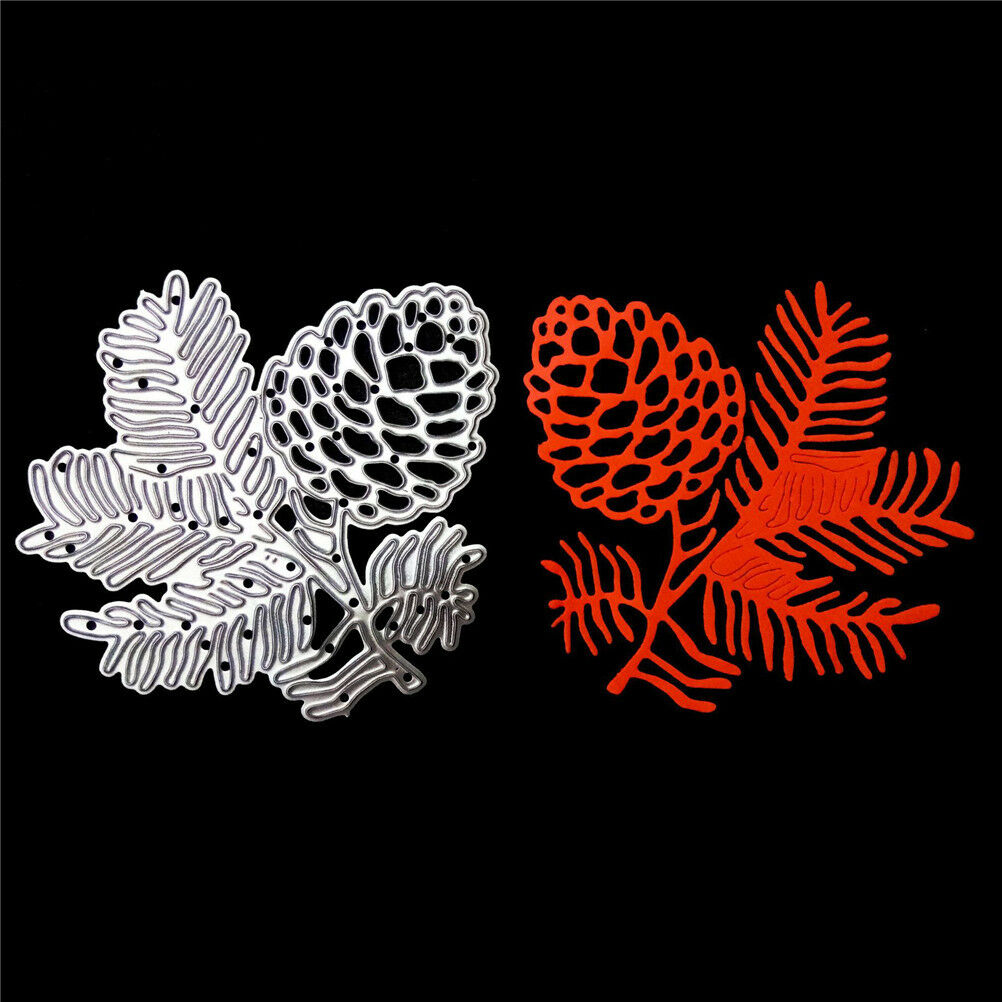 Pinecone leaves Metal Cutting Dies Stencil for DIY Scrapbook Album Card Makin Tt