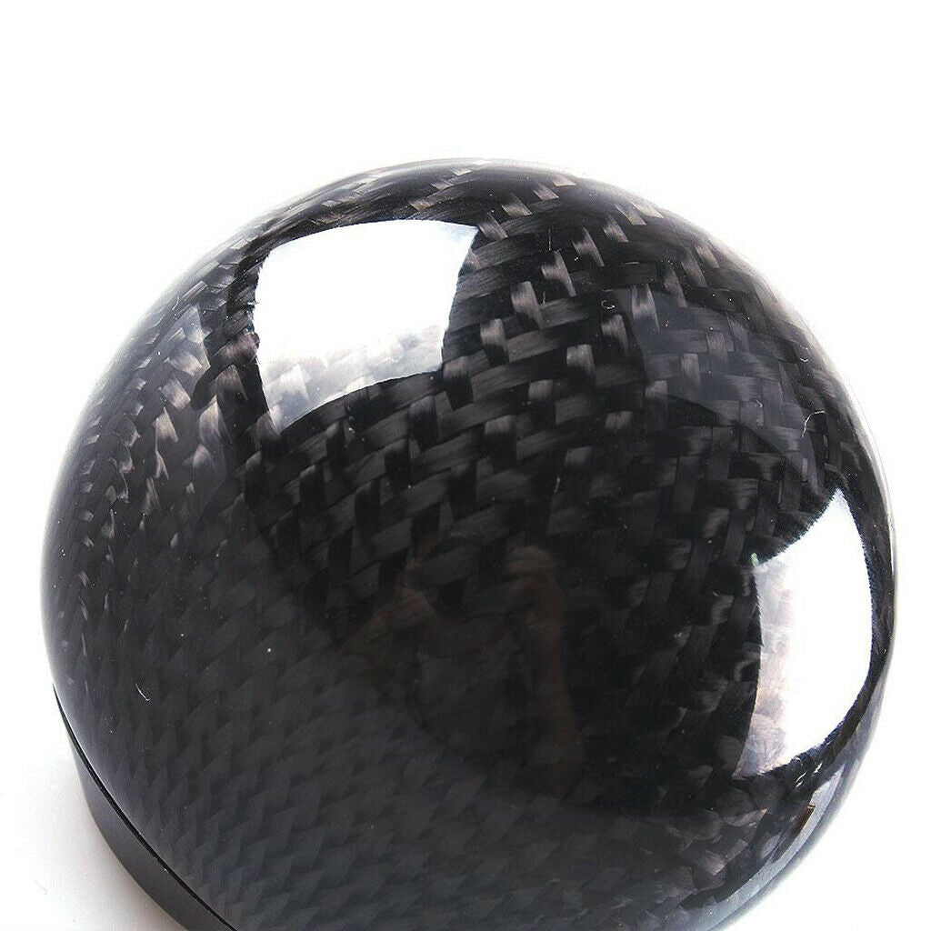 51.5mm Carbon Fiber Shift Knob, Compatible With Most Threads
