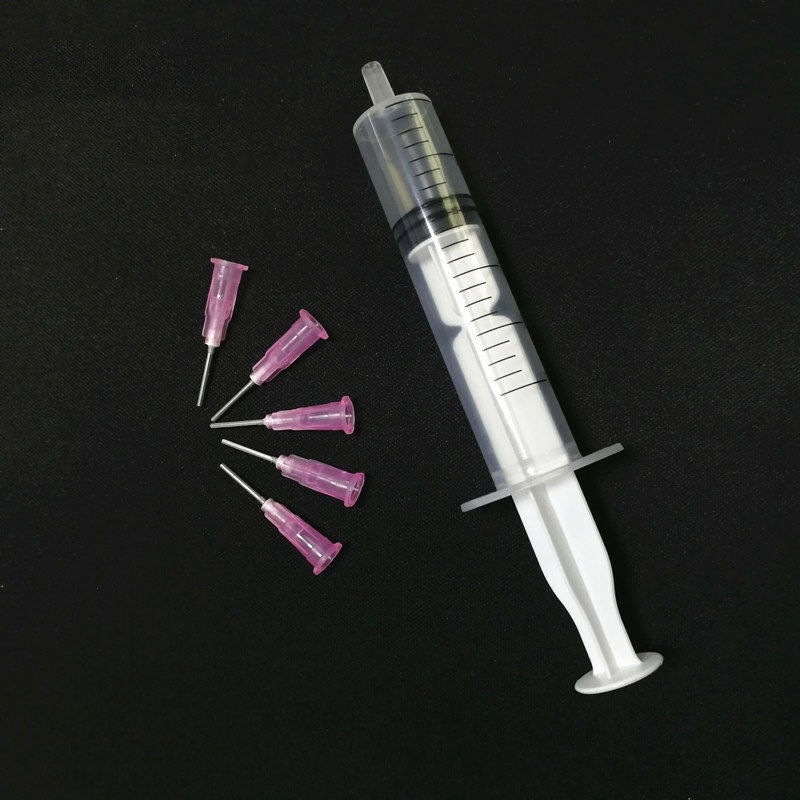 5x Liquid Dispenser Solder Paste Adhesive Glue Syringe Dispensing Needle Tip Kit