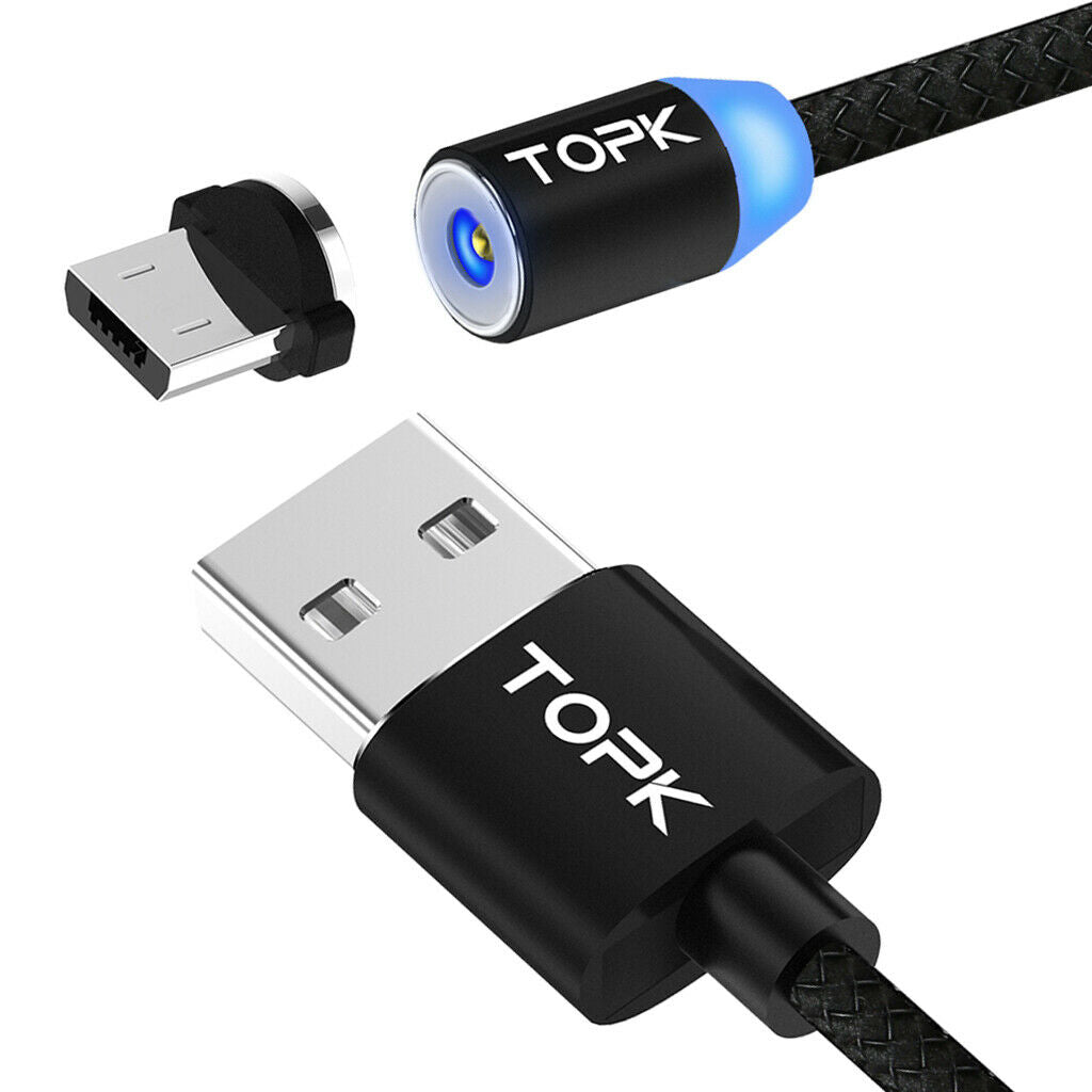 1M Light-up LED USB Data Sync Charge Charging Cable for Android Cell Phone