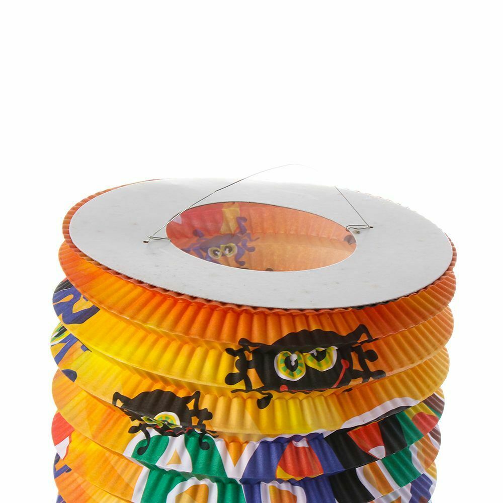 Telescopic Party Decoration Organ Lantern Happy Halloween Paper Lantern