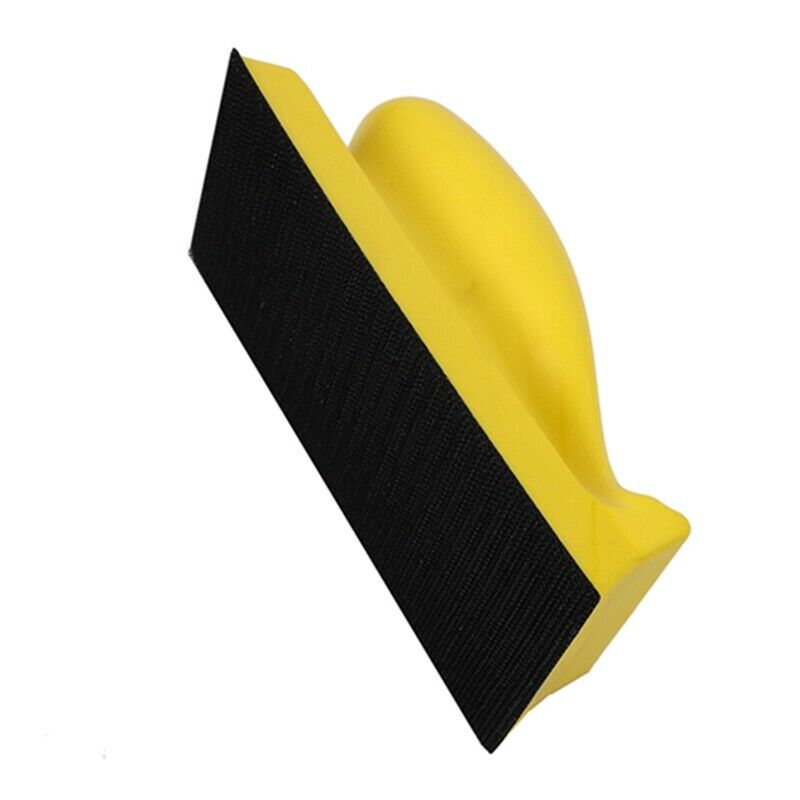 70X120Mm Foam Hand Sanding Block Hand Pad Polishing Pad For Hook And Loop DiscK1