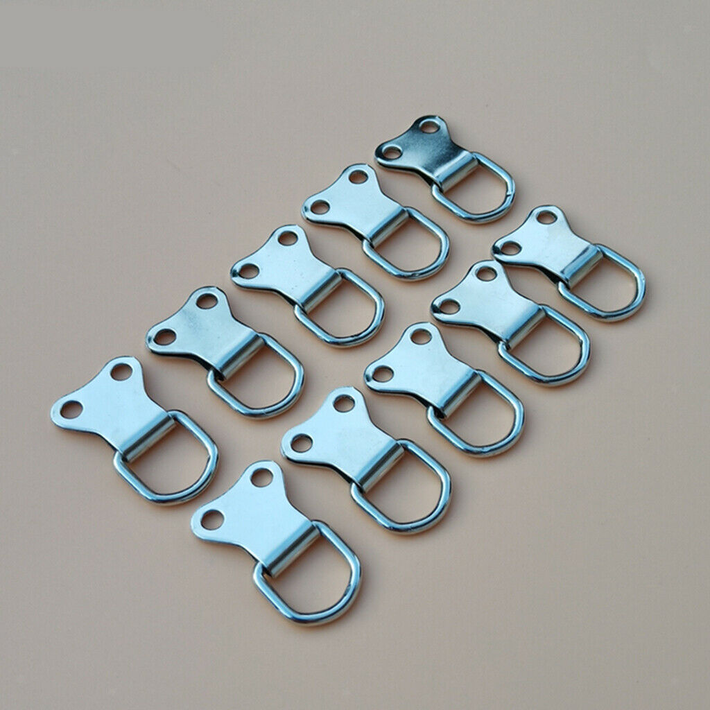 Picture Frame Double Holes Hanger Album Artwork Photo Hanging Hook Clips Set