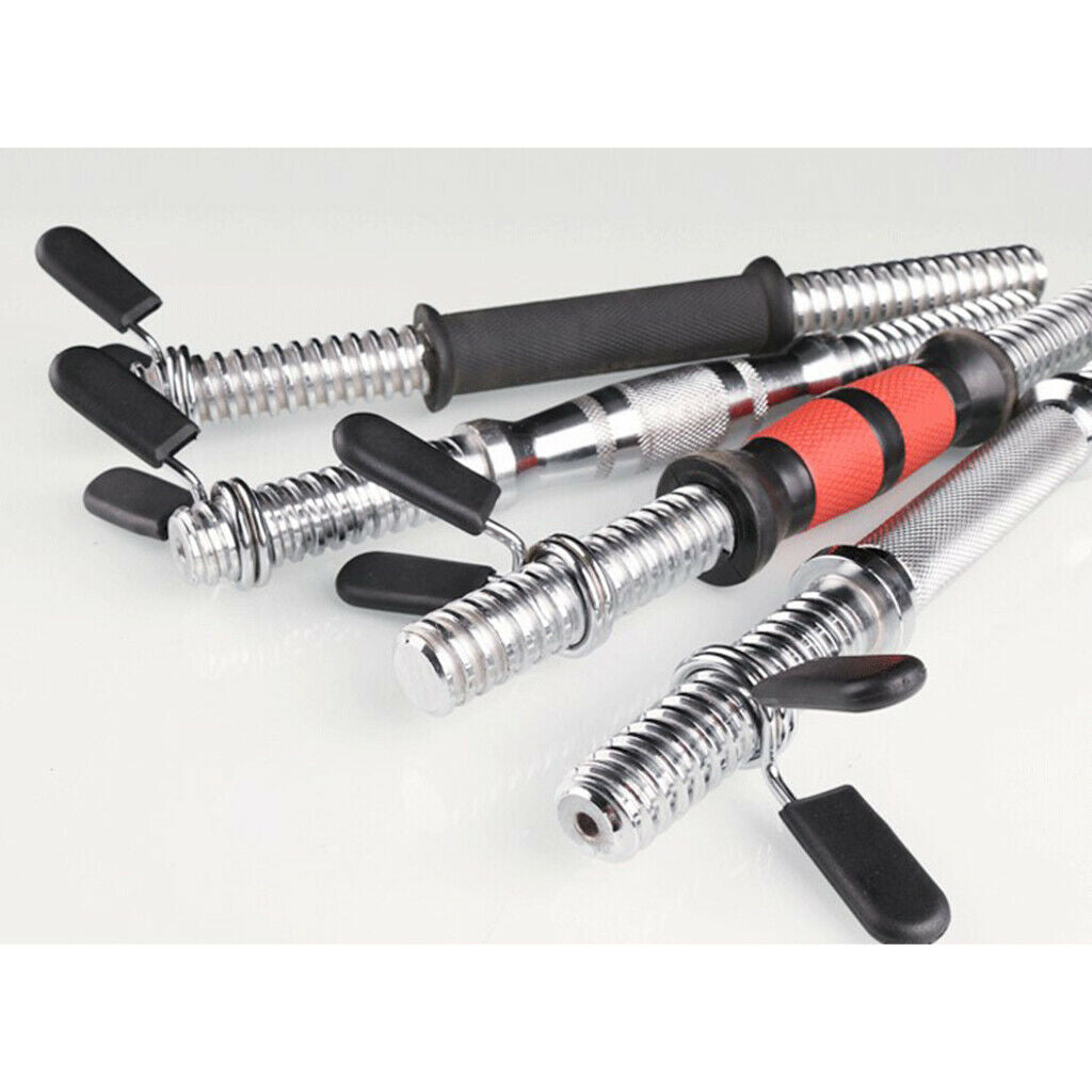4 Pieces 25mm Bar Dumbbell Barbell Spring Clip Collars for Weightlifting