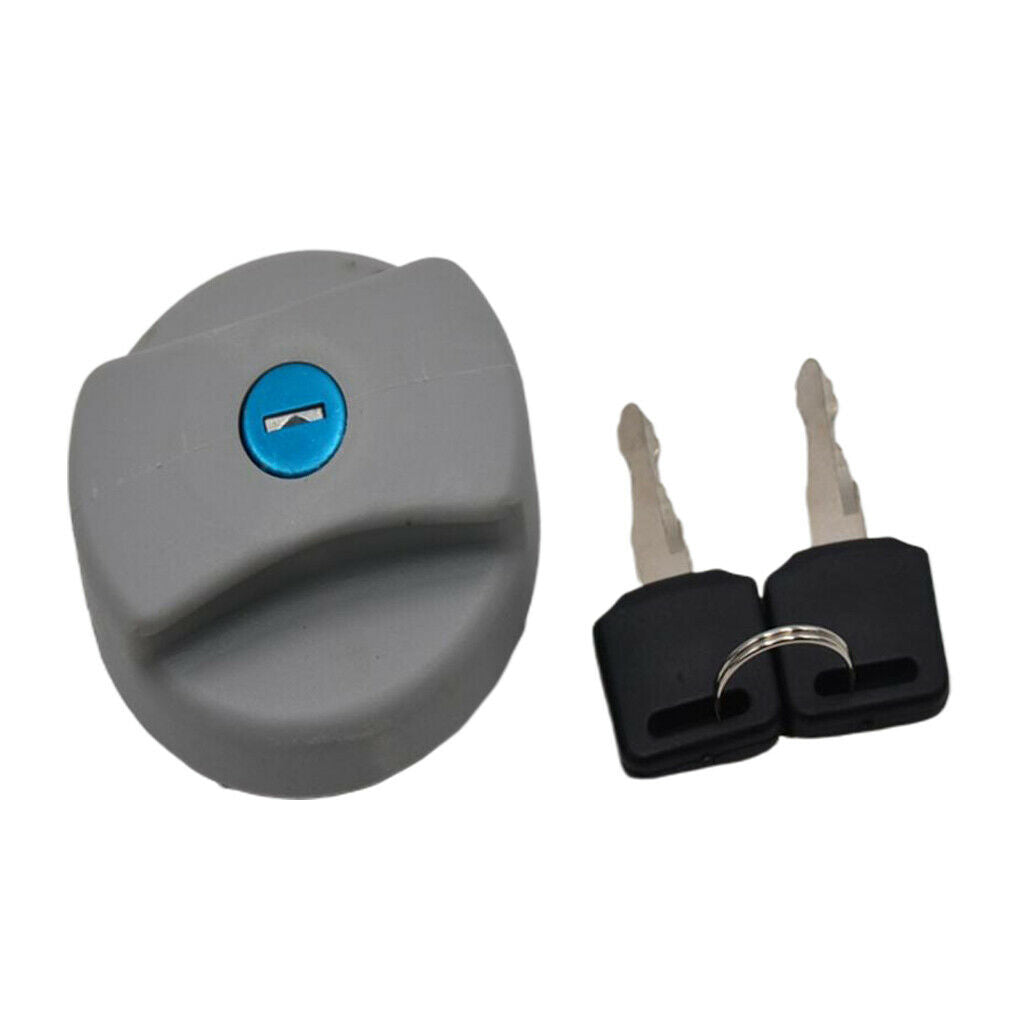 Plastic Engine Fuel Gas Filler Cap w/ 2Keys For Vauxhalls Opels Vectra