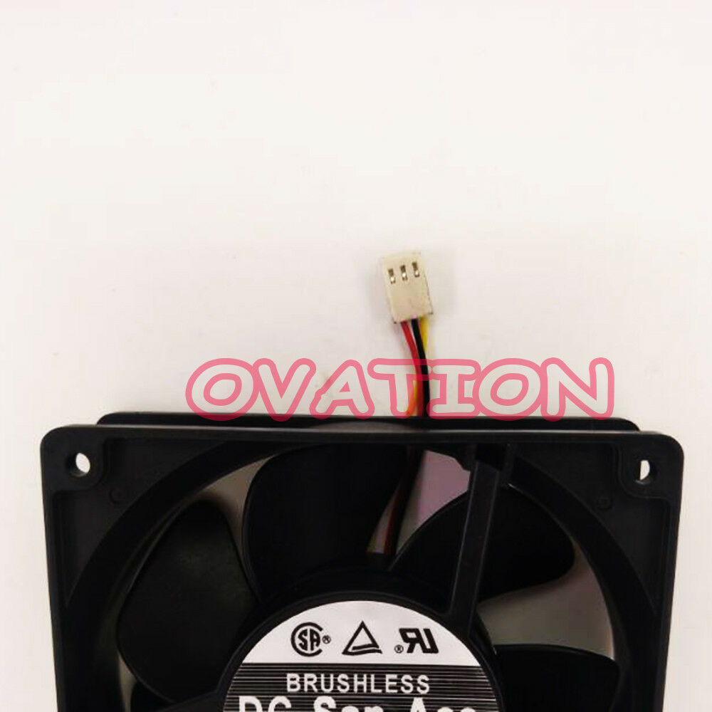 For NEW Sanyo Denki SanAce12Volt DC fan109r1212h1011 w temp cntrl JAPAN 120 38mm
