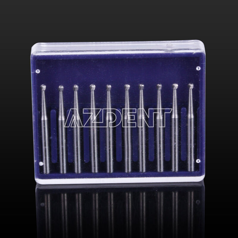 5Kits Dental Lab Carbide Tungsten Steel Drill Burs FG 3 for High Speed Handpiece