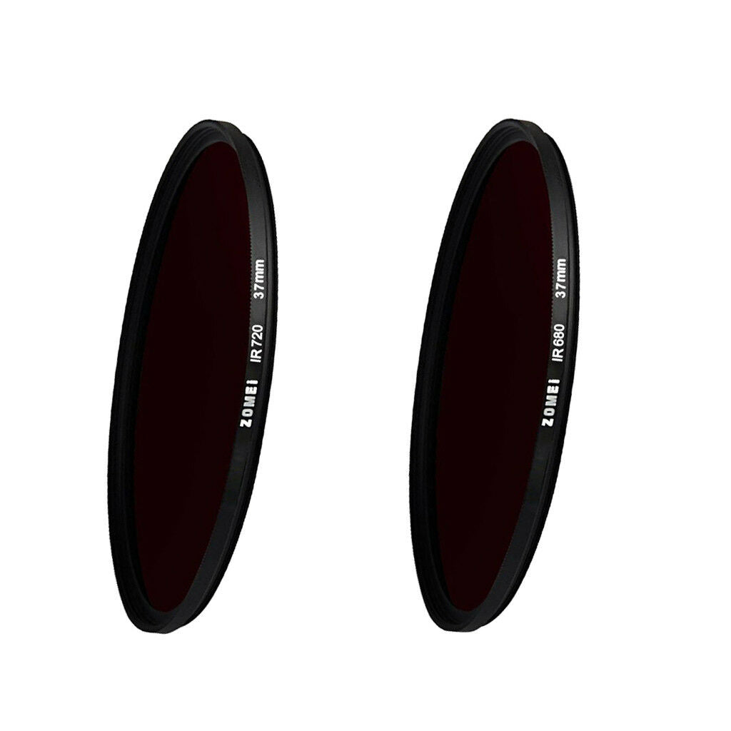 Zomei 37mm Infrared 680nm+720NM X-Ray IR Filter Lens for Nikon DSLR Cameras