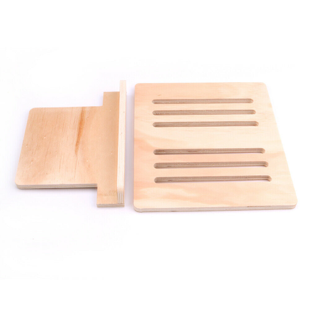 Wooden Bookstand Desktop Music Stand Detachable Portable 260 x 230 x 4mm