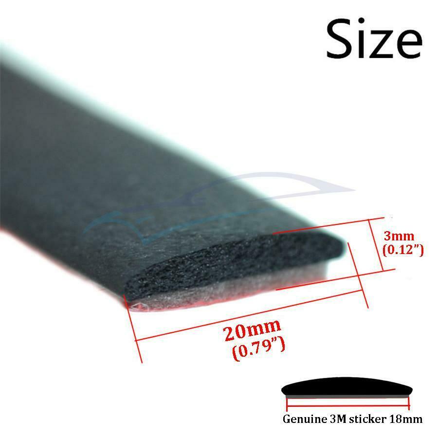 5M Car Windshield Sealant Sunroof Triangular Window Sealed Strips Rubber Sealing
