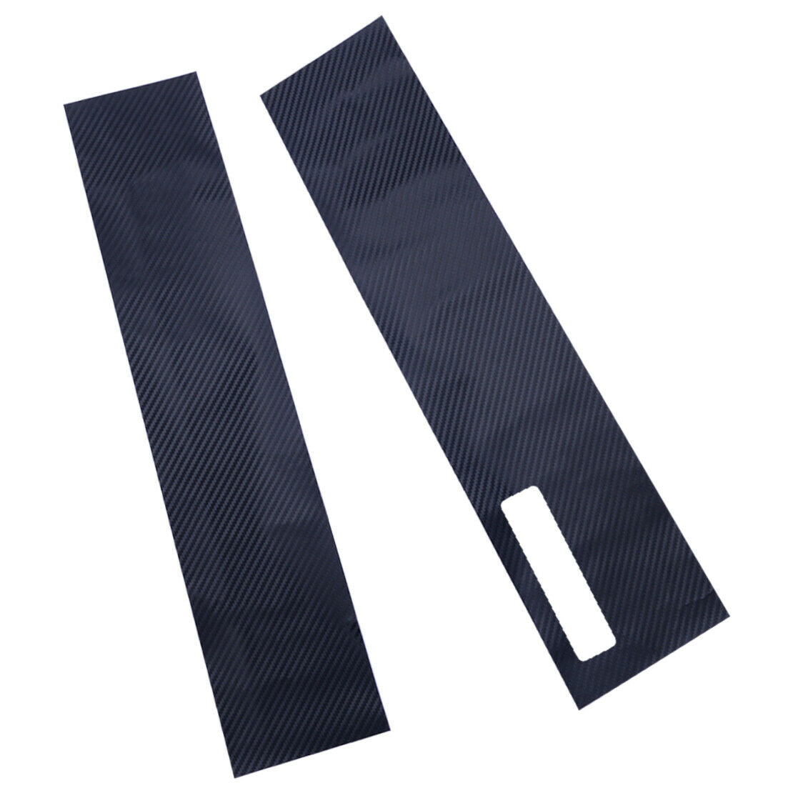 4x Car Carbon Fiber Style B Window Pillar Post Trim Stickers Fit For Ford F150