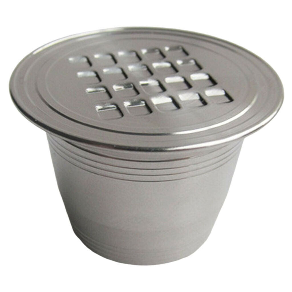 Stainless Steel Espresso Coffee Capsule Pod Cup Filter Converter Leakproof