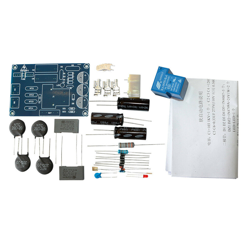 Power Amplifier Soft Start Board Kit Class A Amplifier HIFI Fever AMP Board New