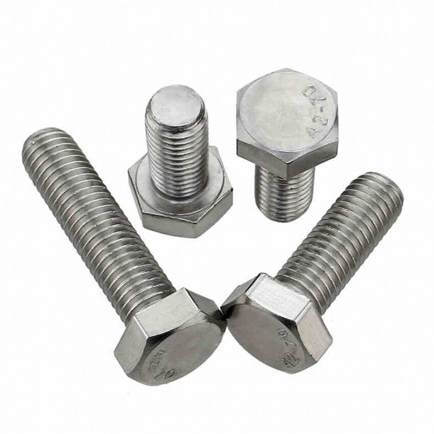 1/2-12*3" BSW Hex Tap Bolts Hexagon Set Screws/Bolts A2 304 Stainless Qty 1