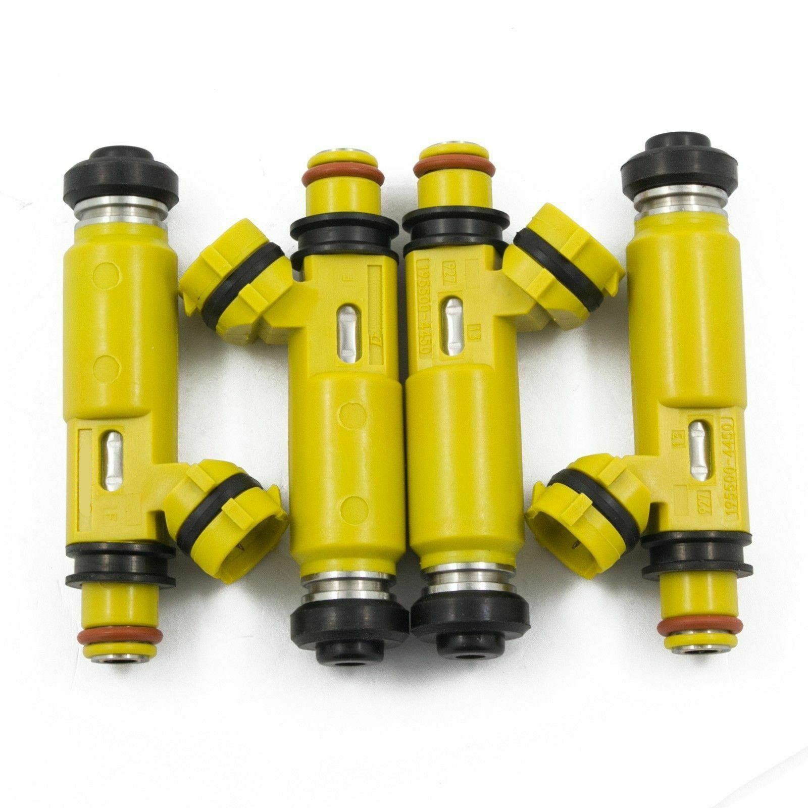 Set of 4pcs Fuel Injector 195500-4450 / 1955004450 / N3H31325 Fits Mazda RX-8