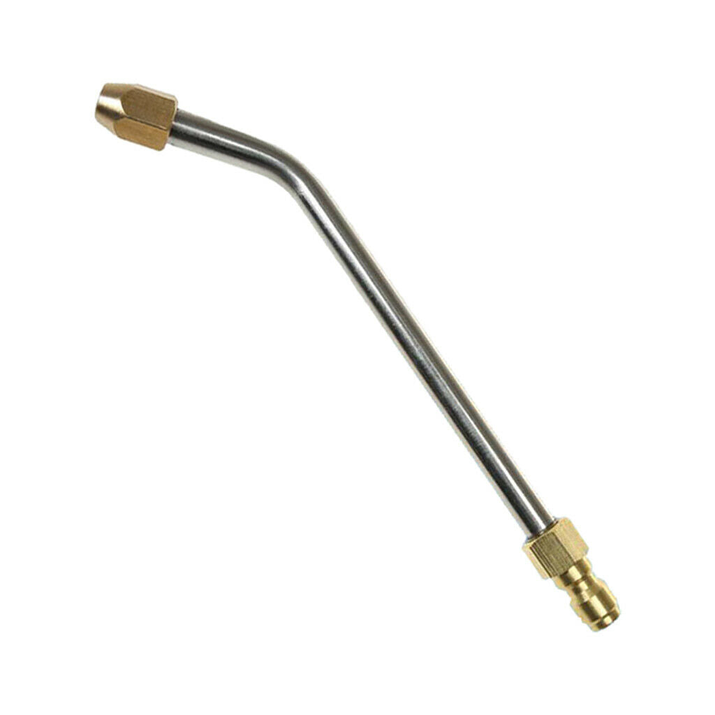 3pcs Stainless Steel Pressure Washer Nozzle Lance Metal Pole 1/4 Inch Connect
