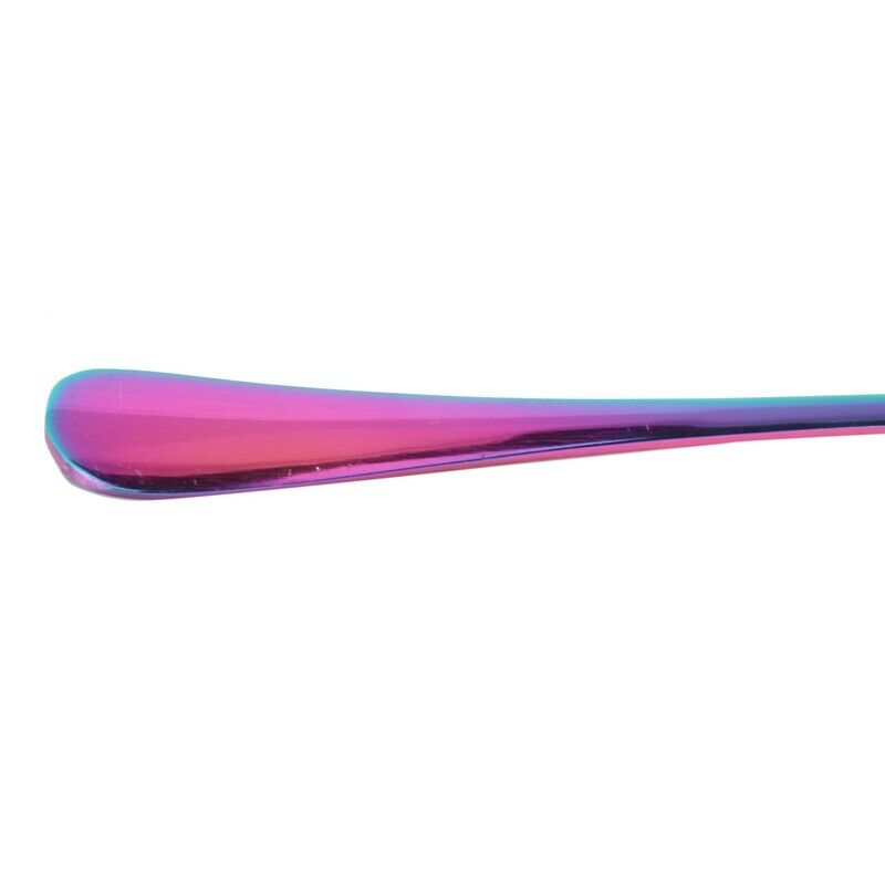 Stainless Steel Table Forks Set, 6Pcs Rainbow Color Stainless Steel Tableware K4