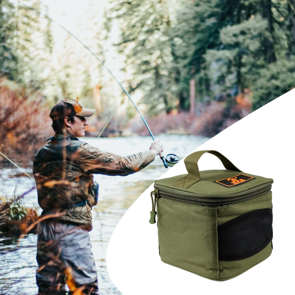 Carp Fishing Reel Storage Bag Waterproof Fishing Hook Tackle Bag Container