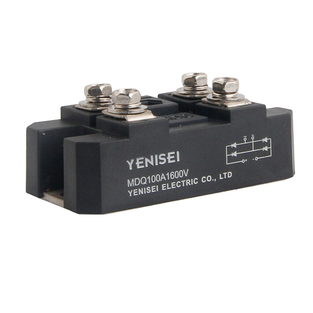 100A Amp 800V-1600V MDQ100A Single-Phase Diode Bridge  Power Module