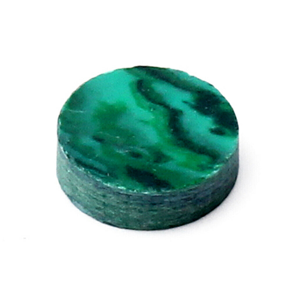 10x Inlay Malachite Dots Marker Decals Freboard for Acoustic Guitar Fret 2mm