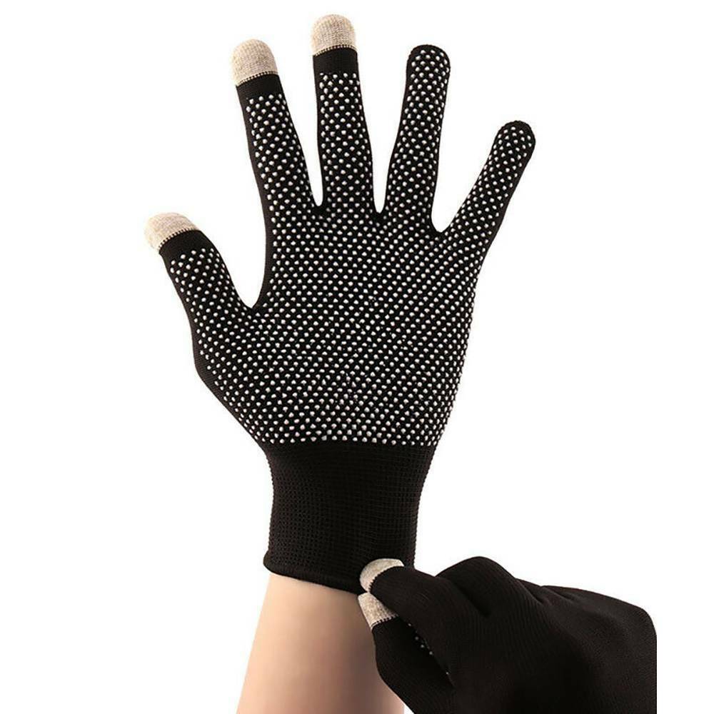 1 Pair Elastic Wrist Gloves Touch Screen Anti-slip Driving Sport Cycling Gloves