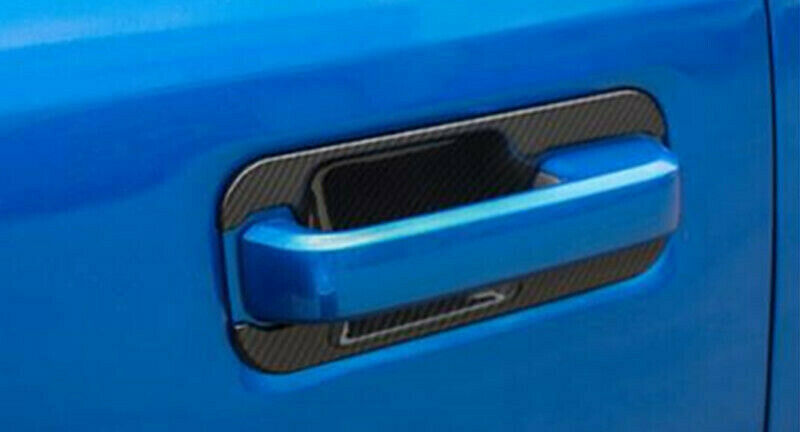 4pcs Exterior Door Handle Bowl Cover Trim Panel Fit for Ford F-150 F150 2017-20