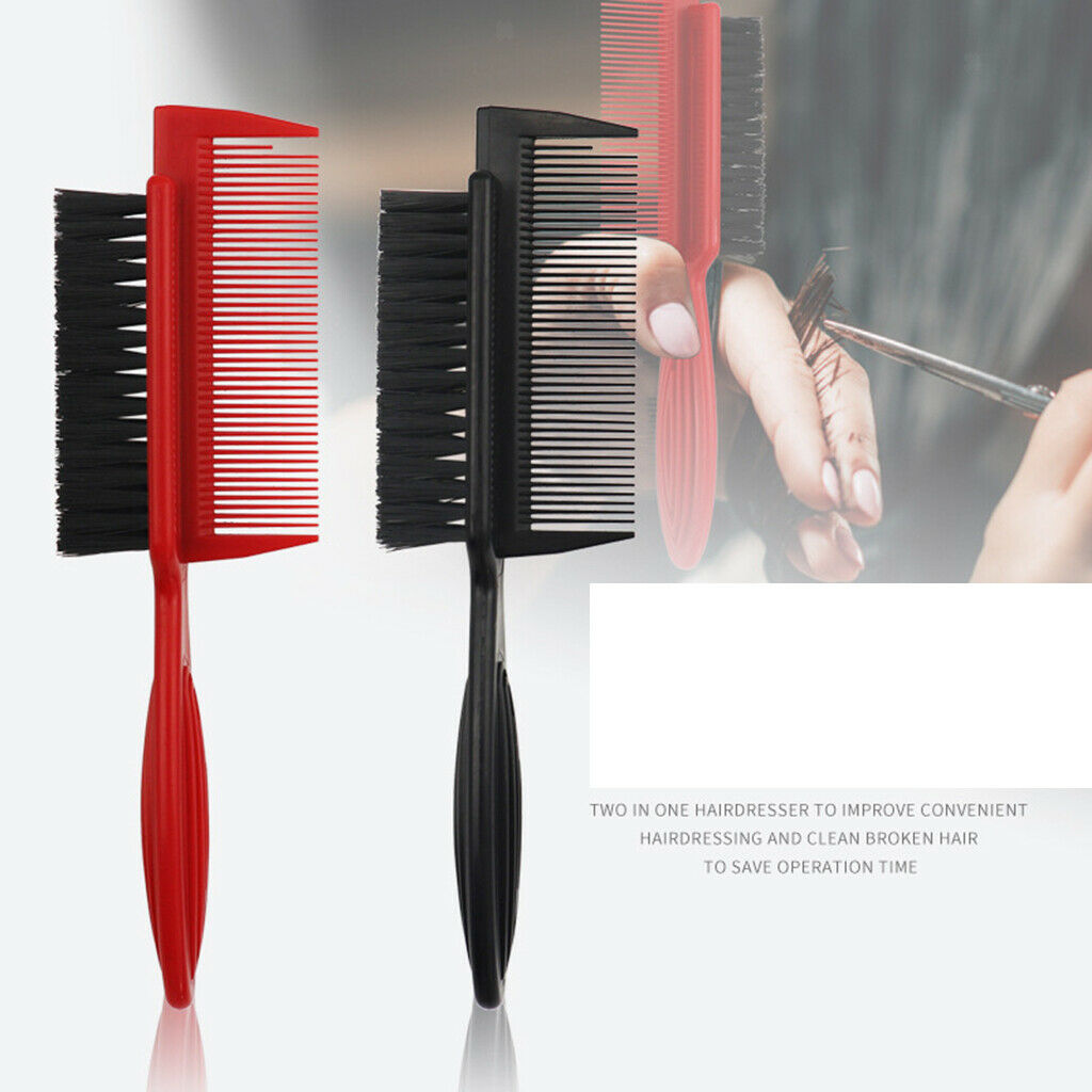 Retro Anti-static Dual Use Nylon Styling Combs Hair Brush for Salon Tool