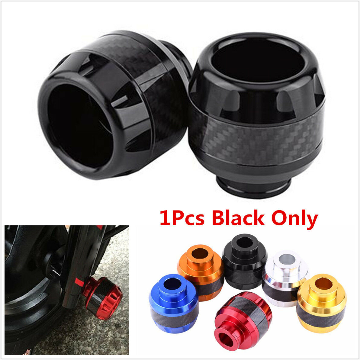 Motorcycle Front Fork Frame Sliders Crash Protection Engine Collision Protector