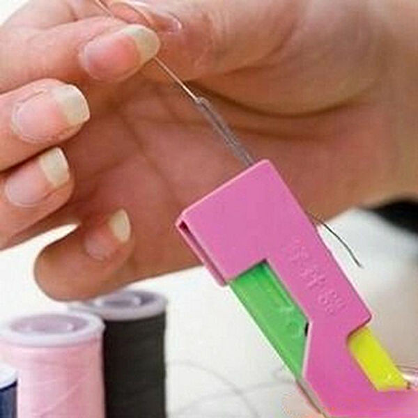 6Pcs Automatic Needle Threader Thread Guide Elderly Use Device Sewing Tool Kit