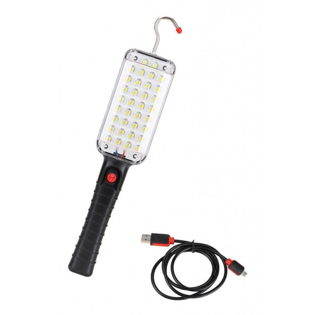 Handheld LED Work Light Trunk Inspection Lamp Camping  Flashlight