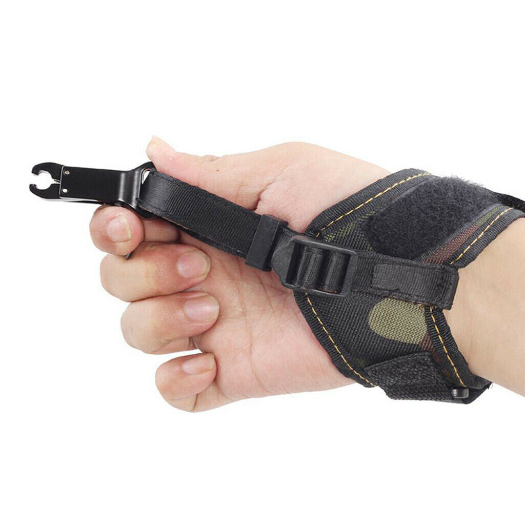 Archery Release Aids   for Compound Bow Nylon Wrist Strap Bow Shooting