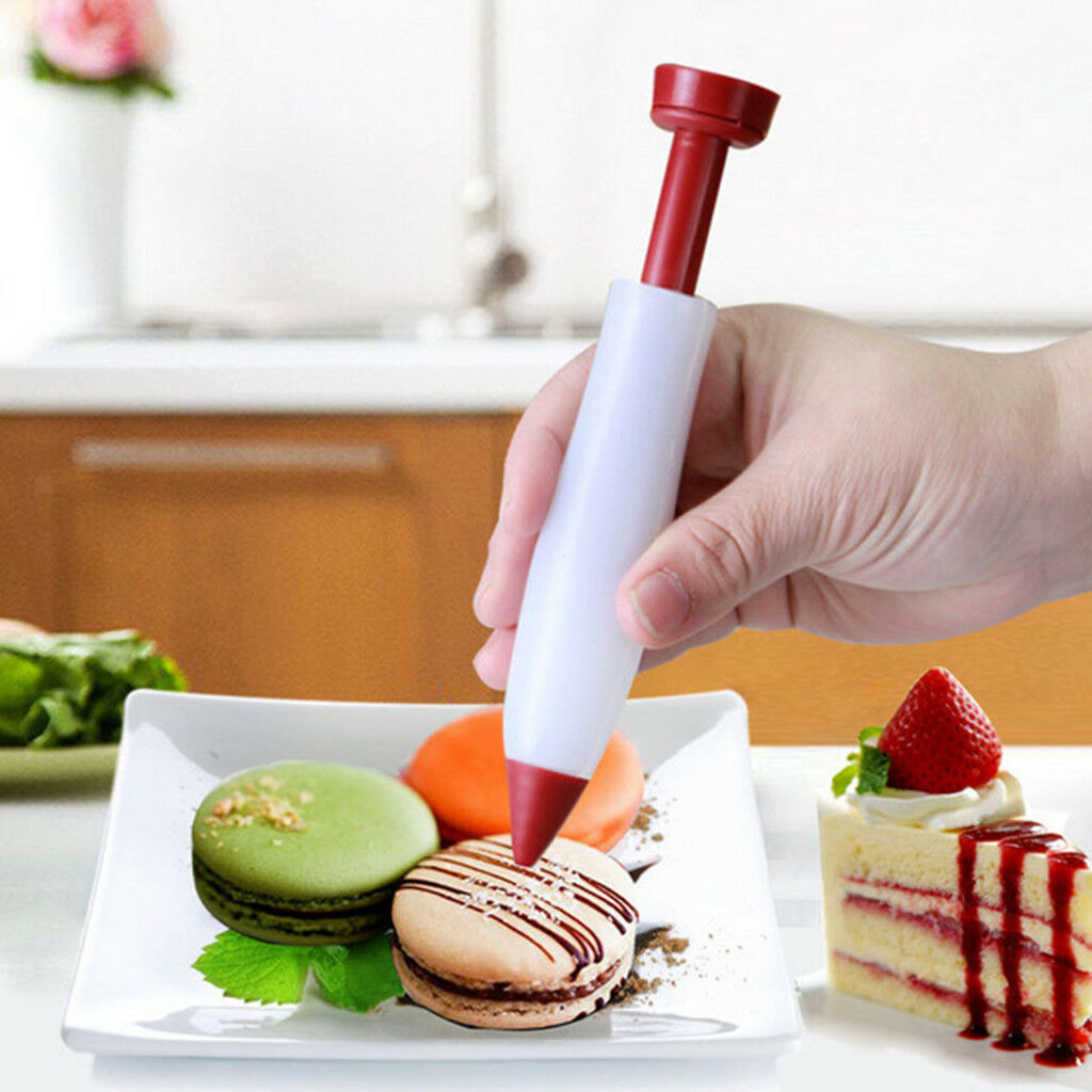 Decorating Writing Pen Cake Pastry Chocolate Baking DIY Gadgets Silicone