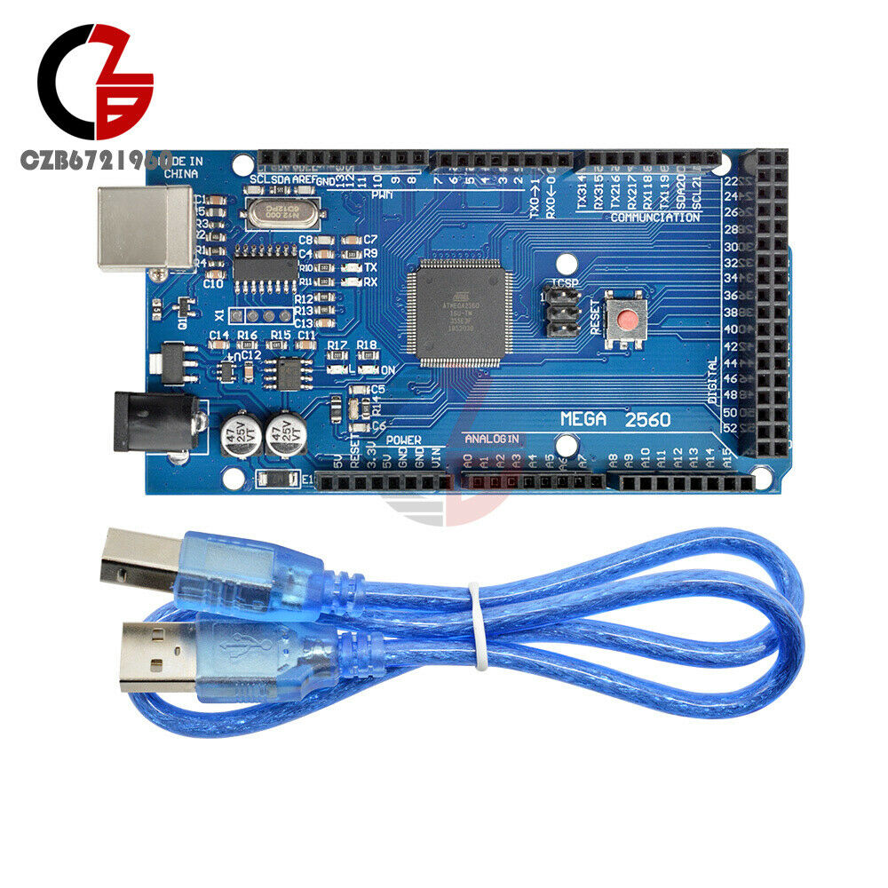 Atmega2560-16AU CH340G ATMEGA 2560 R3 Board with Cable Mega2560 R3 for