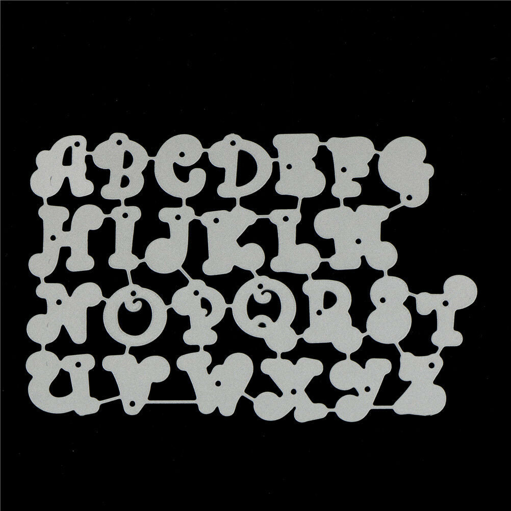 Magic Capital Letters Metal Cutting Dies For DIY Scrapbooking Album Paper .l8