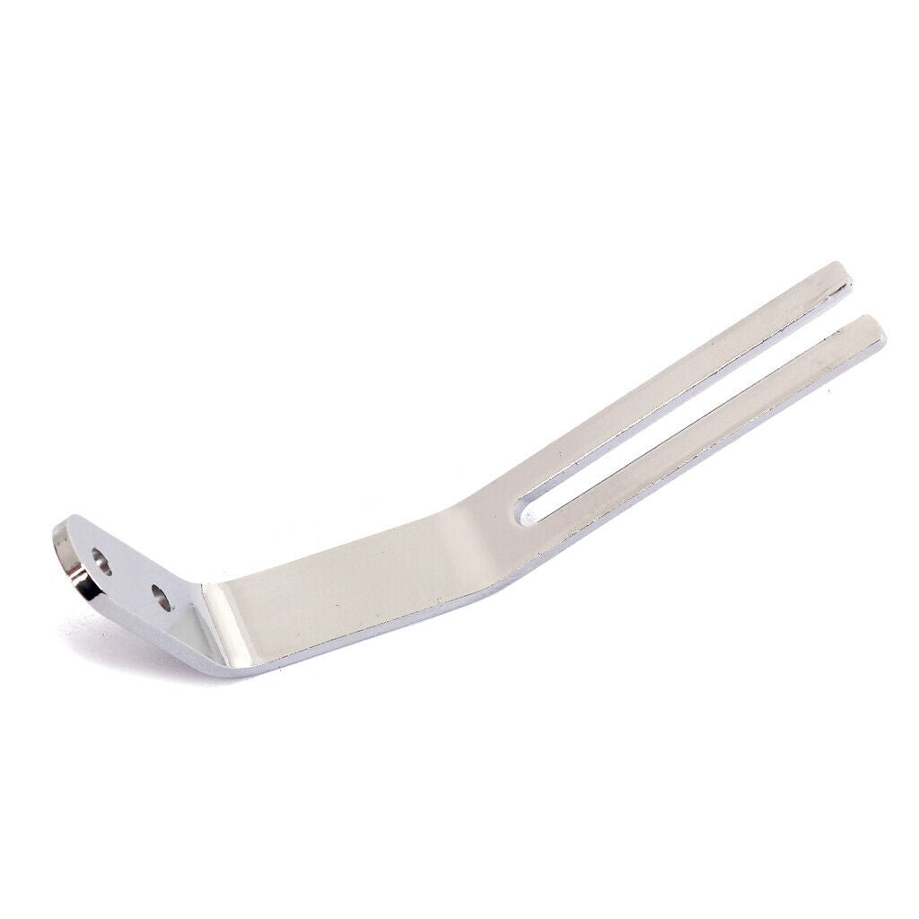 Chrome scratch plate support for   Guitar