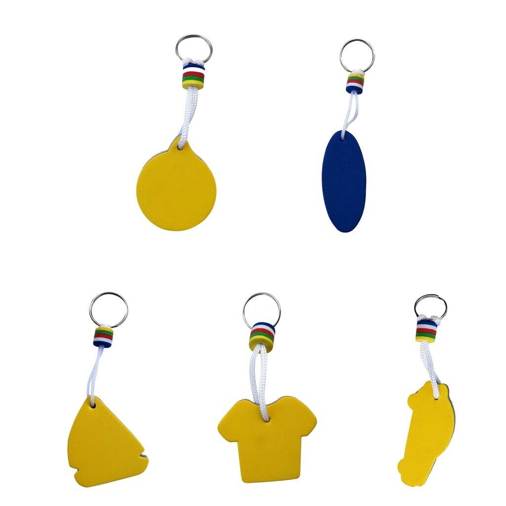 10X EVA Foam Floating Keyring for Boating Yachting Sailing Swim T Shirt Shape