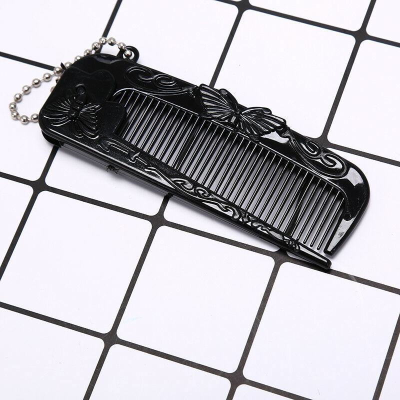 portable hair comb brush heychain foldable massage comb anti-stati chair c.l8