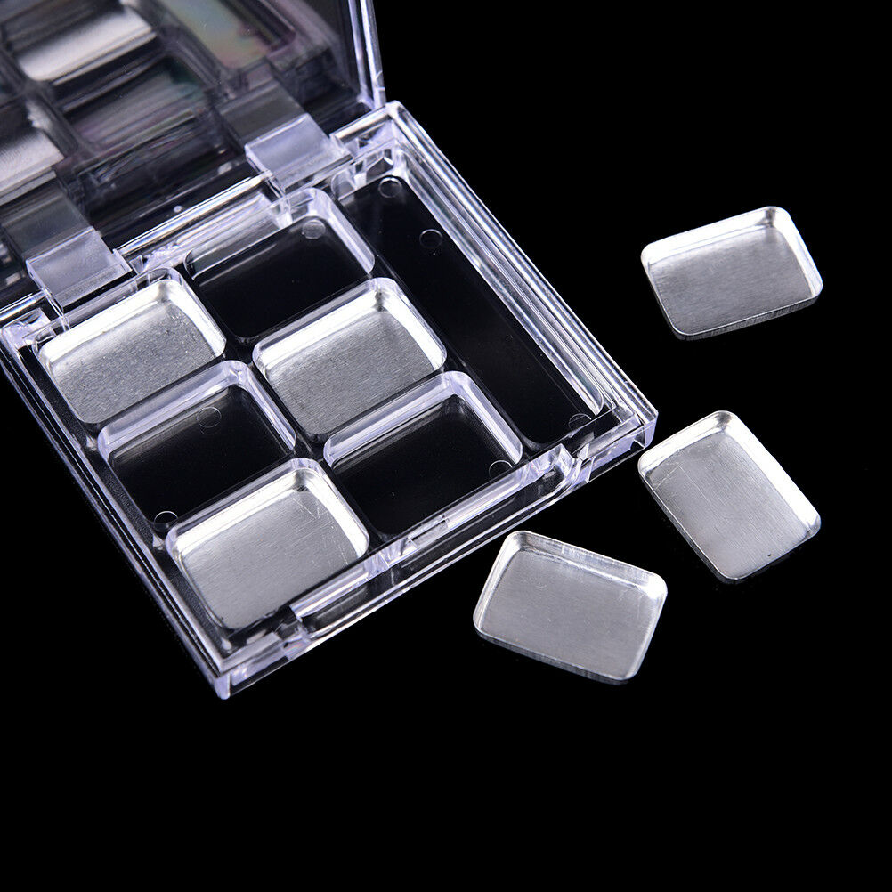 Empty 6Square Grid Eyeshadow Lipstick   Box Case Cosmetic Packing+Palett ouJ Ad