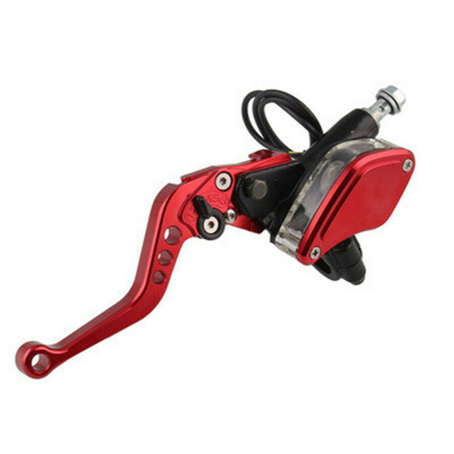7/8" Hydraulic Front Brake Master Cylinder & Clutch Levers and Fluid Reservoir