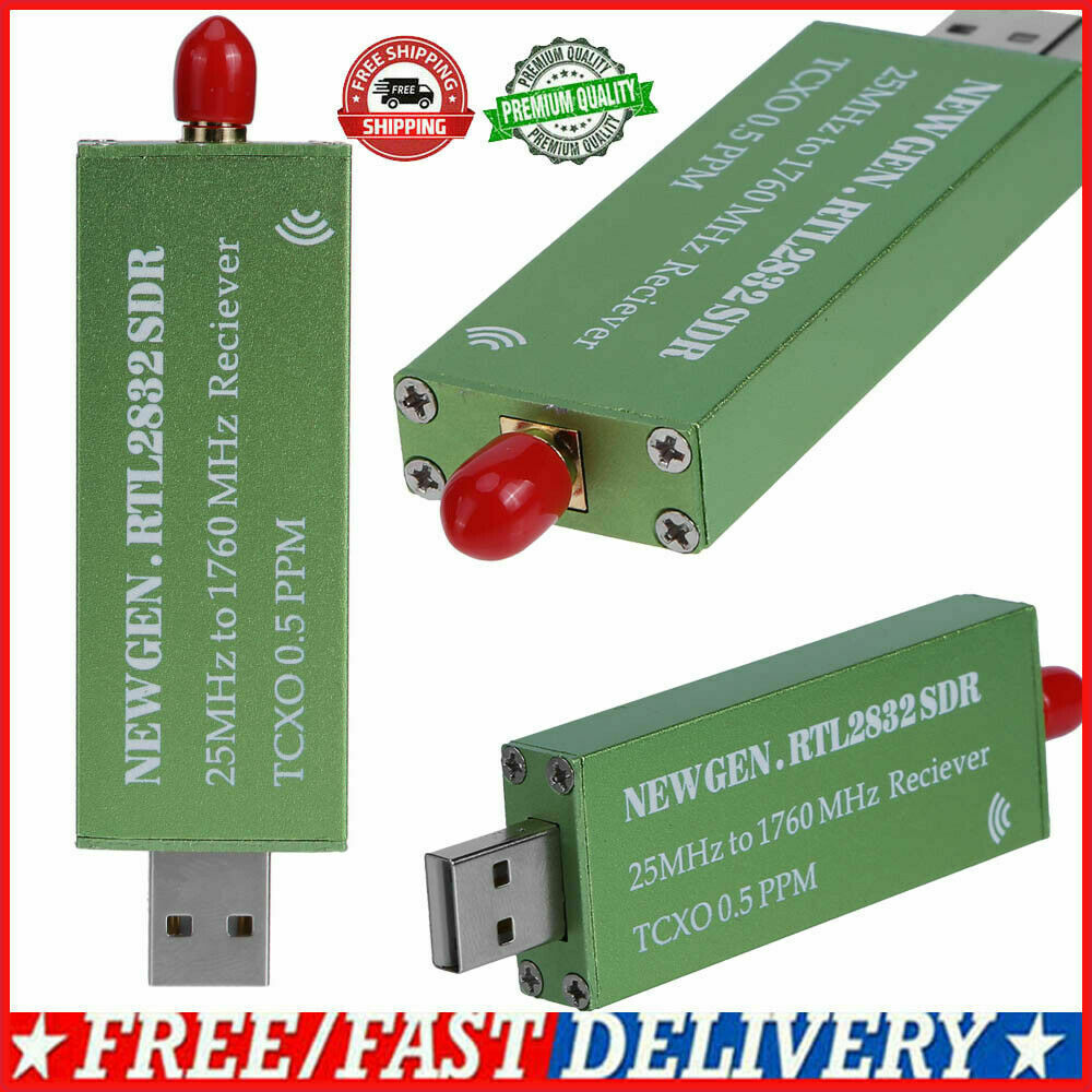Defined Ratio Premium USB RTL-SDR w/ 0.5PPM TCXO Metal Case SMA R820T2 RTL2832U