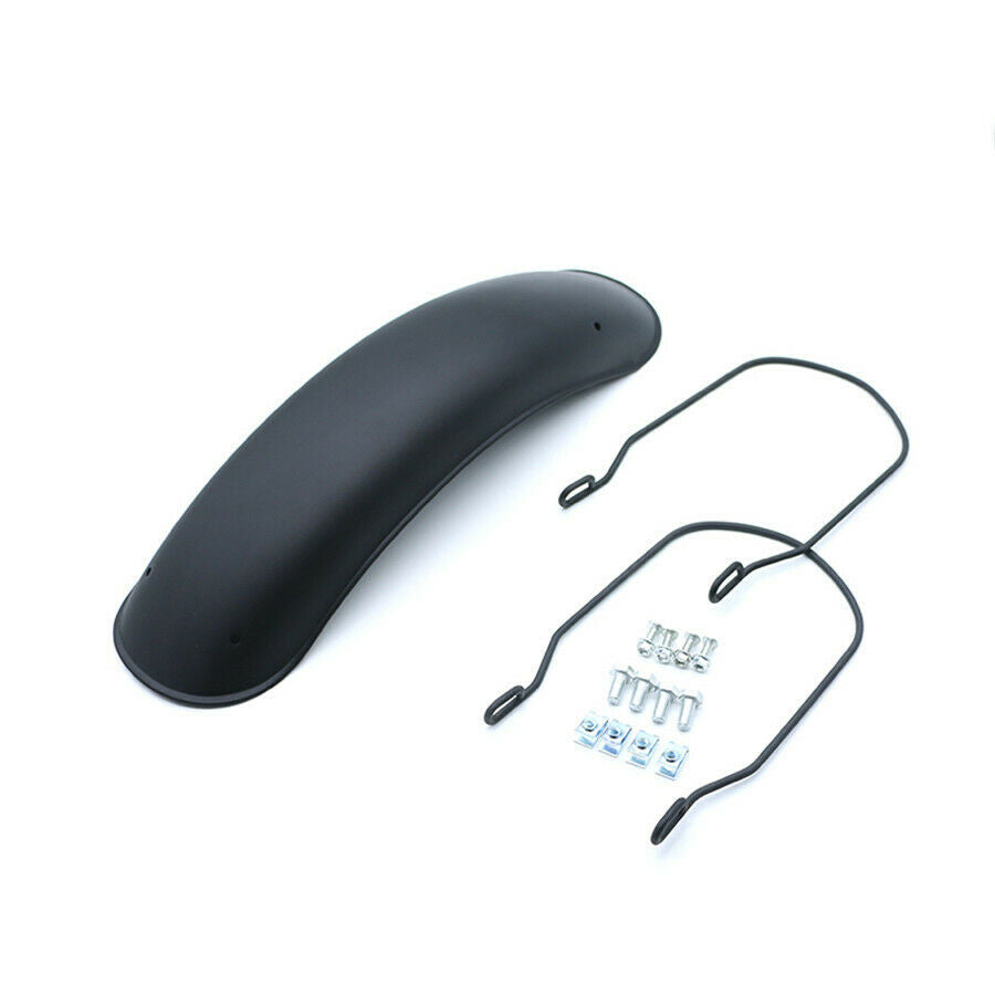 Motorcycle Front Wheel Cover Fender Protector Mudguard Metal Black Universal