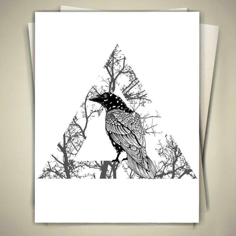 Tree Bird DIY Silicone Clear Stamp Cling Seal Scrapbook Embossing Album Craft