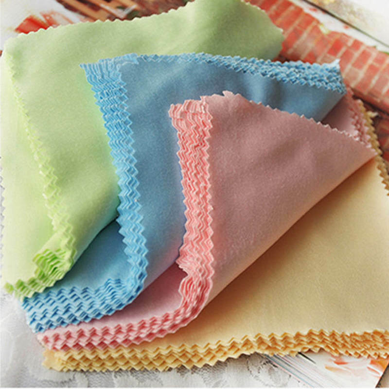 20pcs Microfiber Cleaning Cloth for Glasses Sunglasses Camera Lenses Screens
