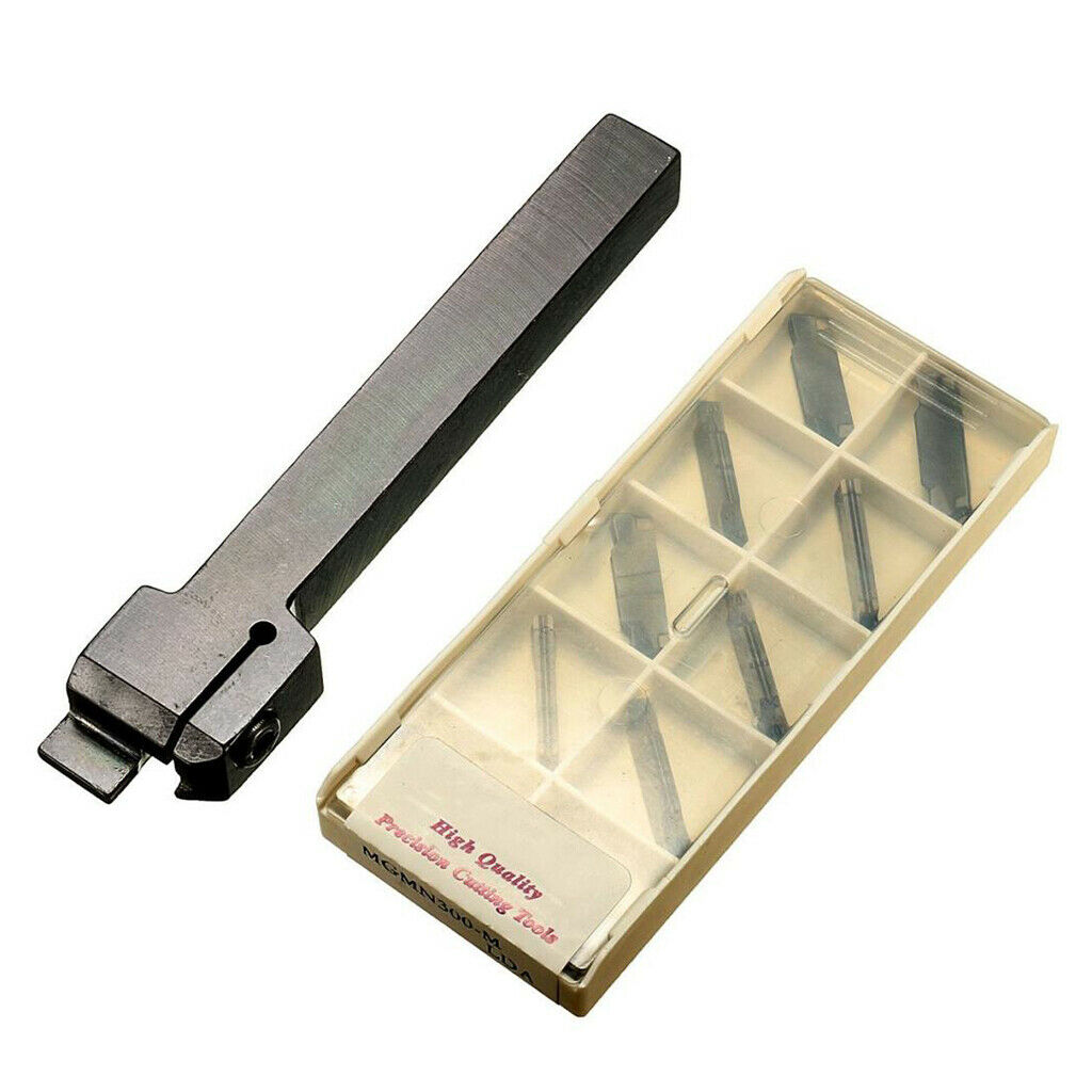 MGEHR1212-3 Cut-off Lathe Parting Turning Holder + MGMN300 Carbide Inserts