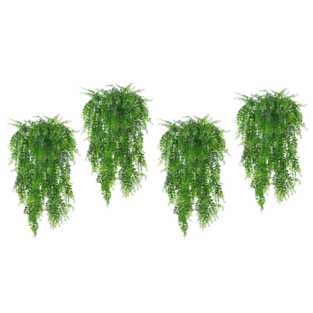 4X ARTIFICIAL WEEPING IVY VINE PLANTS OUTDOOR INDOOR HANGING DECOR 30''/75CM