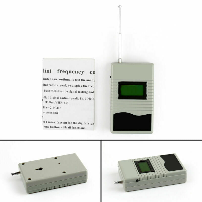 1x GOOIT GY560 50Mhz-2.4Ghz Portable Frequency Counter VHF For Two Way Radio A6